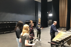 Mallet Clinic at LaPorte High School, May 2022 #3