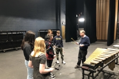 Mallet Clinic at LaPorte High School, May 2022 #4